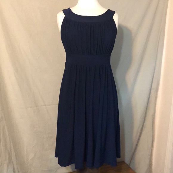 HAANI Dresses & Skirts - HAANI Classy Dark Blue Dress